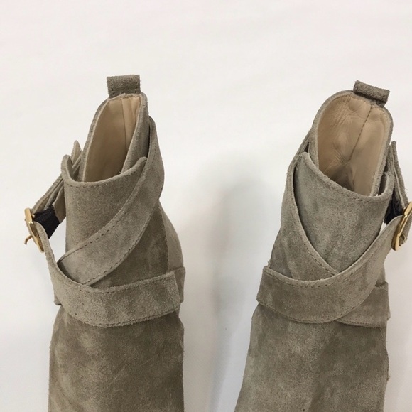 NWOB banana republic Stella suede bootie size 9